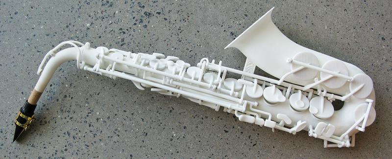 Illustration for article titled The First 3D-Printed Saxophone Sounds Surprisingly Decent